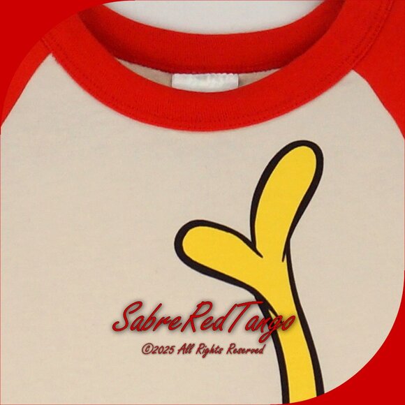 NWT Hanna Andersson Dr Seuss Grinch Baseball Tee Max Red 110 5 - Picture 2 of 4